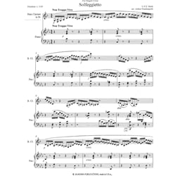 Solfeggietto - Bass Clarinet and Piano