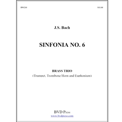 Sinfonia No. 6 - Brass Trio