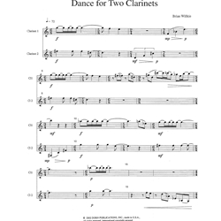 Dance for 2 Clarinets