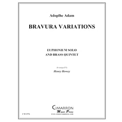 Bravura Variations - Euphonium Solo w/Brass Quintet