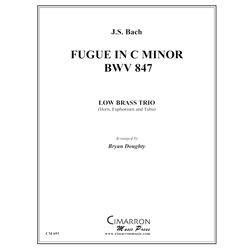 Fugue in C minor, BWV 847 - Brass Trio