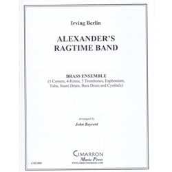 Alexander's Ragtime Band - Brass Ensemble with Percussion