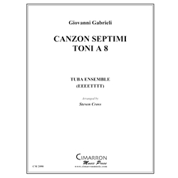 Canzon Septimi Toni a 8 - Double Tuba Quartet