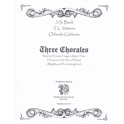 3 Chorales - Trombone Quartet