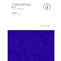 Concertino, Op. 107 - Flute Duet with Piano