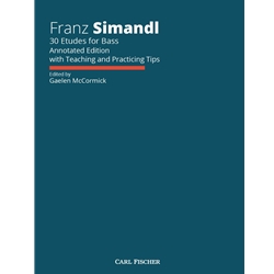 30 Etudes for Bass, Annotated Edition - String Bass