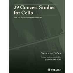 29 Concert Studies - Cello