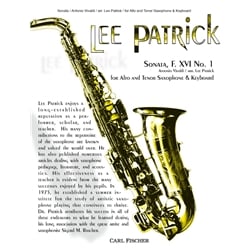 Sonata in G Minor, F. XVI No. 1 - Saxophone Duet (Alto and Tenor) and Piano