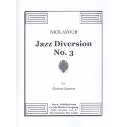 Jazz Diversion No. 3 - Clarinet Quartet