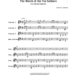 March of the Tin Soldiers - Clarinet Quartet