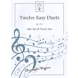 12 Easy Duets, Op. 141 - Alto and Tenor Sax Duet