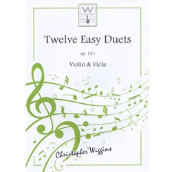 12 Easy Duets, Op. 141 - Violin and Viola