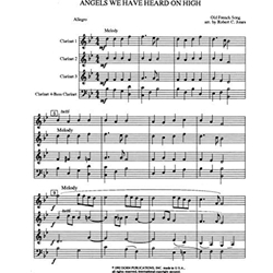Christmas Folio, Volume 3 - Clarinet Quartet