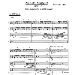 Clarinet Quartet No. 2, Op. 63