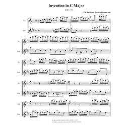 3 Inventions - Flute and Soprano Saxophone