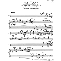 Montage - Alto Saxophone and Vibraphone