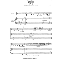 Runes - Clarinet and Harpsichord (or Piano)