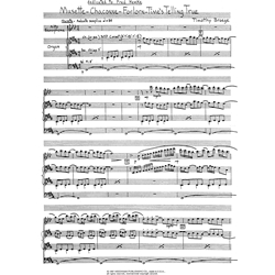 Musette - Chaconne - Forlorn - Time's Telling True for Alto Saxophone and Organ