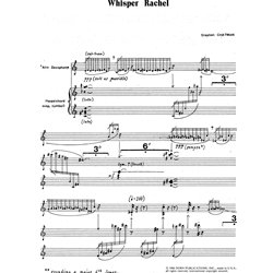 Whisper Rachel - Alto Saxophone and Harpsichord