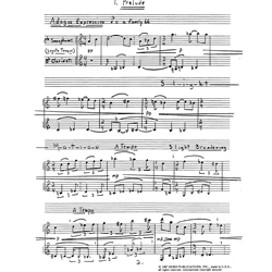 Petite Partita - Clarinet and Alto Saxophone