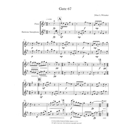 Gate 67 - Flute and Baritone Saxophone