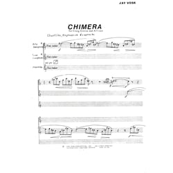 Chimera - Alto Saxophone, Tenor Saxophone and Marimba