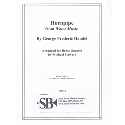 Hornpipe from "Water Music" - Brass Quartet