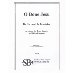 O Bone Jesu - Brass Quartet