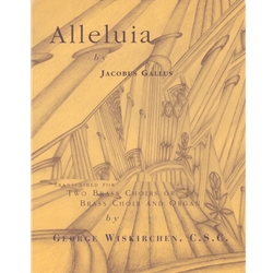 Alleluia - 2 Brass Choirs (or Brass Choir and Organ)