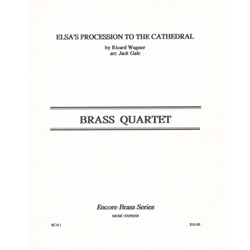 Elsa's Procession to the Cathedral from "Lohengrin" - Brass Quartet
