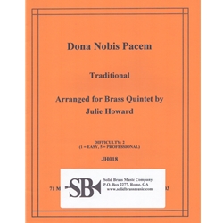 Dona Nobis Pacem - Brass Quintet