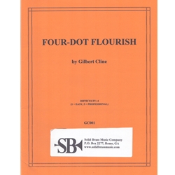 Four-Dot Flourish - Brass Band (Parts Only)