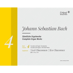 Complete Organ Works, Supplement to Volume 4