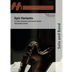 Epic Variants - Bass Clarinet Solo with Concert Band