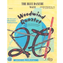 Blue Danube Waltz, Op. 314 - Woodwind Quartet