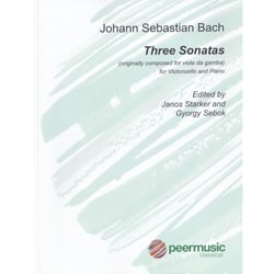 3 Sonatas - Cello and Piano