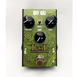 LsL OG OD TS808 Tribute Overdrive Guitar Pedal w/ 3-Way Bass Boost Switch