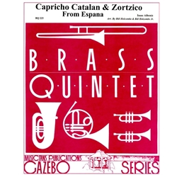 Capricho Catalan & Zortzico from "Espana" - Brass Quintet