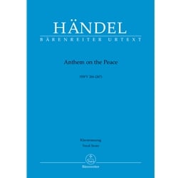 Anthem on the Peace HMV 266 (267) - Vocal Score