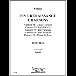 Renaissance Chansons - Horn Trio