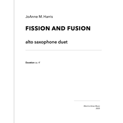 Fission and Fusion - Alto Sax Duet