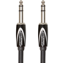 Boss RCC-5-TRTR Interconnect Cable - 5 ft/1.5 m, 1/4" TRS-TRS, Balanced