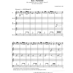 Res Naturae (The Carmarthen Dove in a Maliseet Dance) - Woodwind Quintet