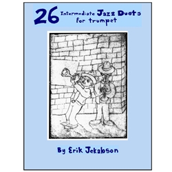 26 Intermediate Jazz Duets for Trumpet
