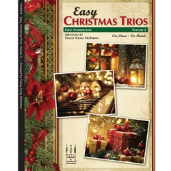 Easy Christmas Trios, Volume 2 - 1 Piano, 6 Hands