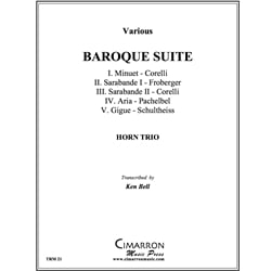 Baroque Suite - Horn Trio