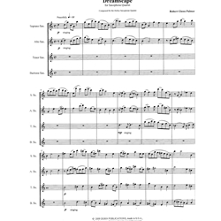 Dreamscape - Saxophone Quartet (SATB)