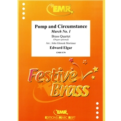 Pomp and Circumstance "March No. 1" - Brass Quartet w/Organ ad lib