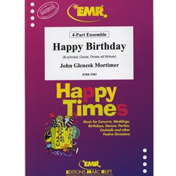Happy Birthday - Flexible Quartet w/opt Rhythm Section