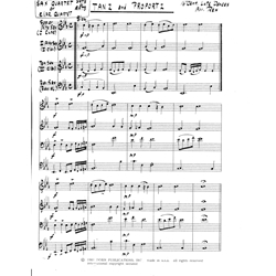 Tanz and Proportz - Saxophone Quartet (SATB/AATB)